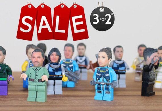personalized mini figure lego