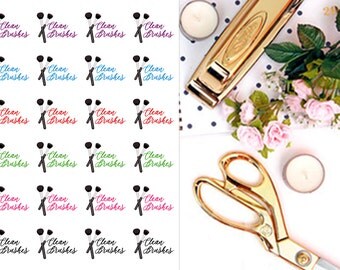 Clean Brushes Stickers, Planner Stickers, Beauty Stickers, Reminder Stickers, Makeup Stickers for Erin Condren, Happy Planner Stickers UK