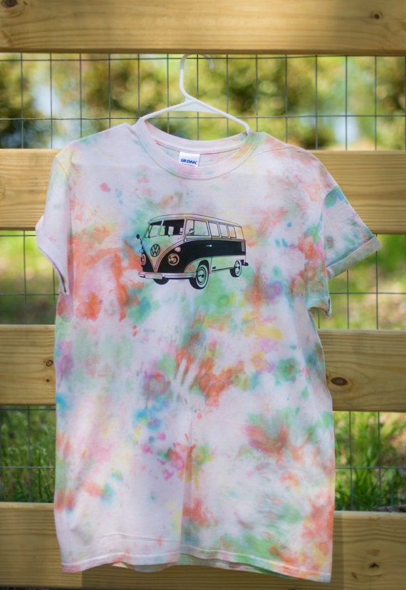 tie dye volkswagen shirt