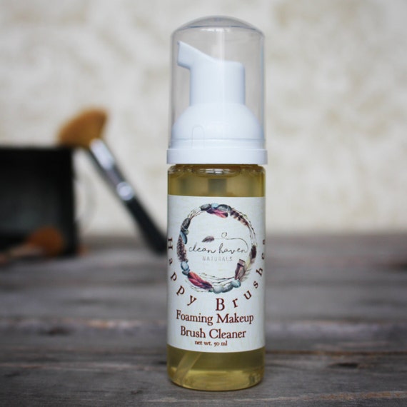Makeup Brush Cleaner Natural with Essential Oils Chemical