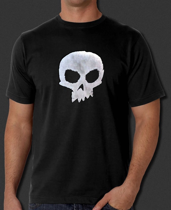 Toy Story Sid Skull Black T-shirt Halloween Buzz Lightyear