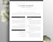 Articles populaires correspondant à cv template sur Etsy