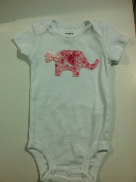 Carter's 3 month size onesie baby girl onesies by SewMuchMoxie