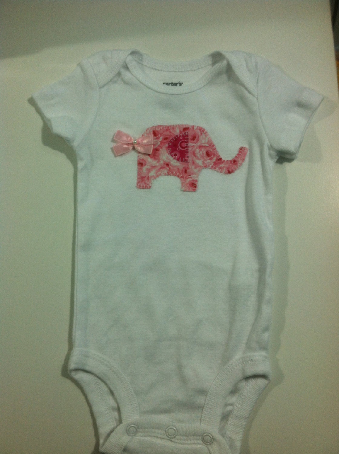 Carter's 3 month size onesie baby girl onesies by SewMuchMoxie