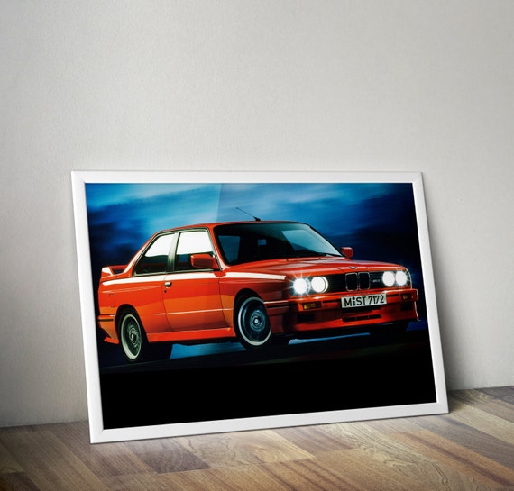 Постер bmw m3