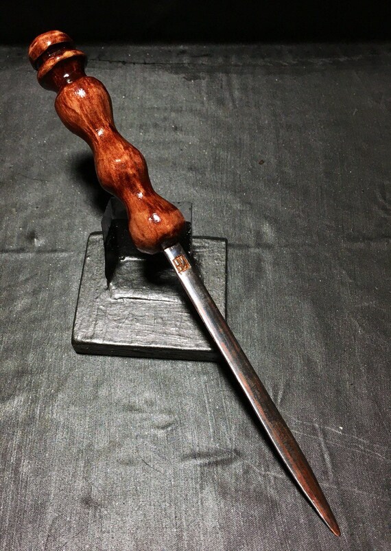 Custom Hand Carved Wooden Handle LetterOpener