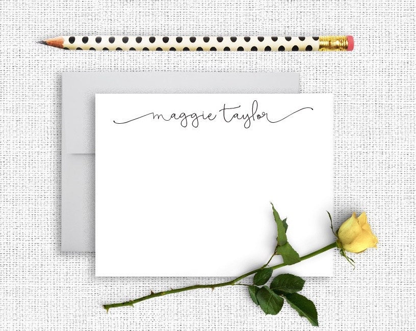Personalized Stationery Personalized Stationary by dpdesignsco