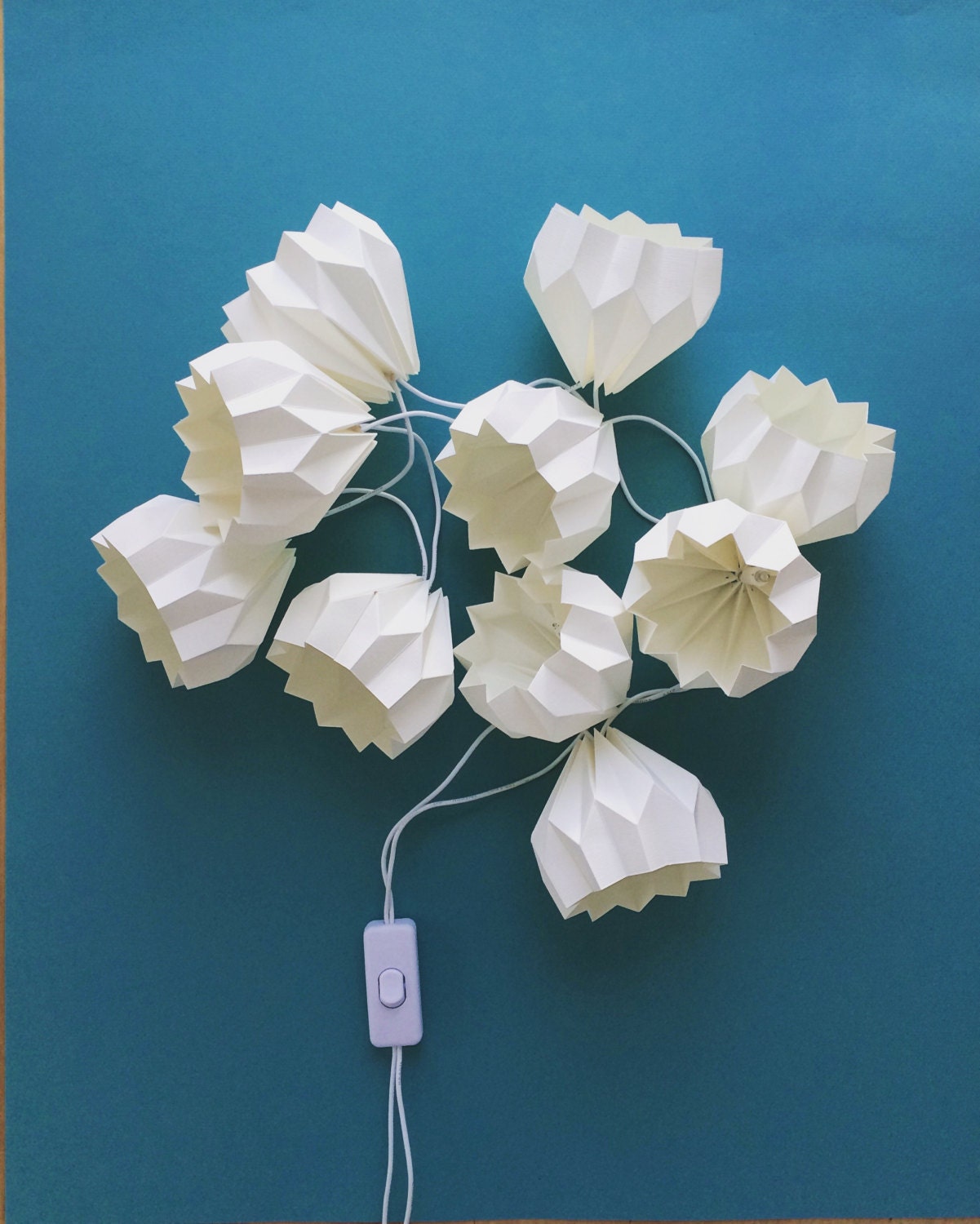 Origami String Lights Diy