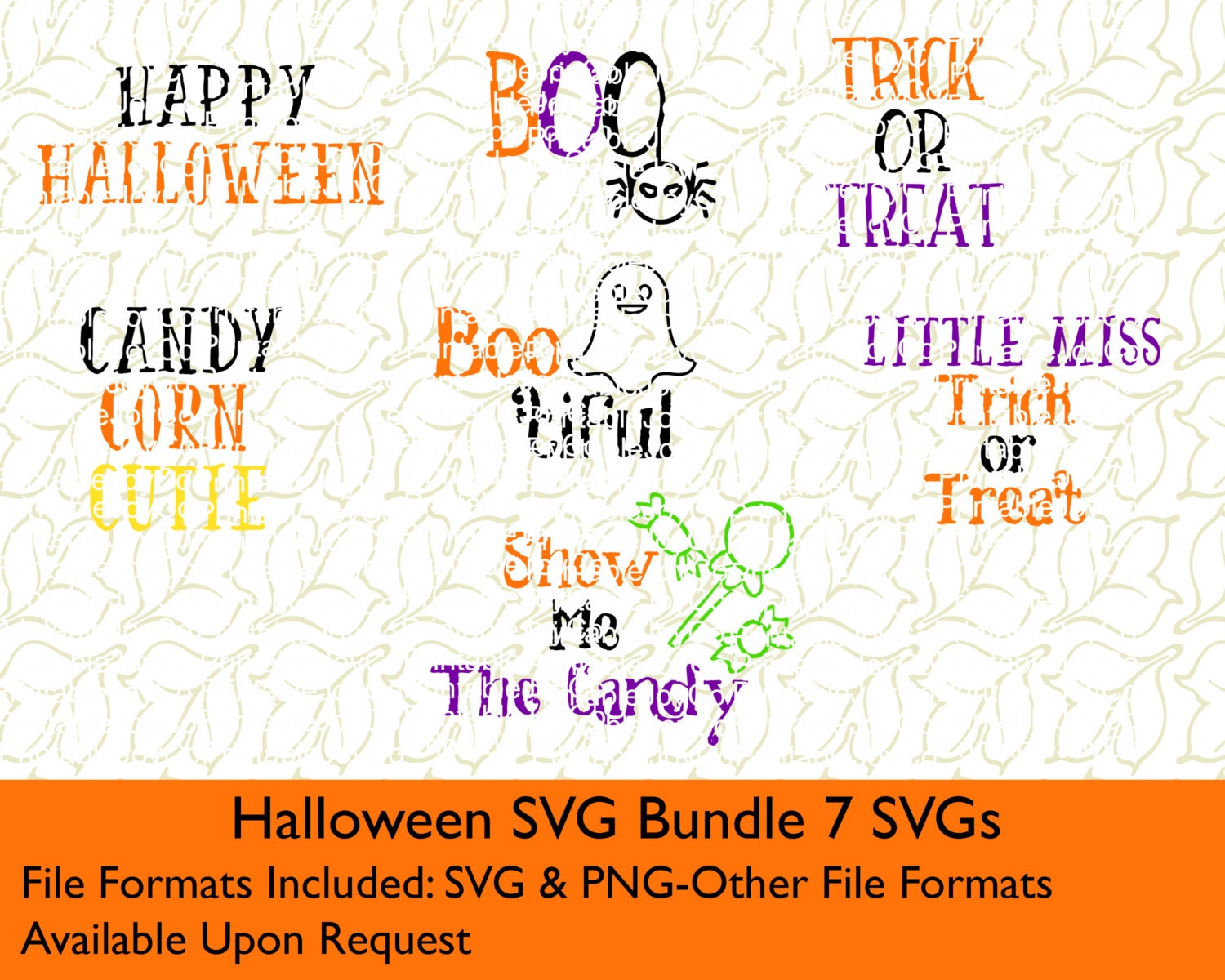 Download Halloween SVG Bundle SVG and PNG files for Cutting Machines