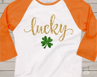 st pattys day raglan shirts