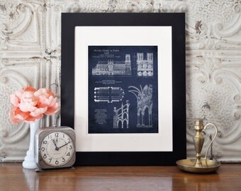 Notre Dame Wall Art notre dame art | etsy Notre Dame Wall Art notre dame art | etsy