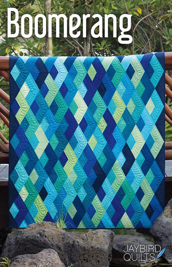 BOOMERANG Quilt Pattern Jaybird Quilts Super Sidekick