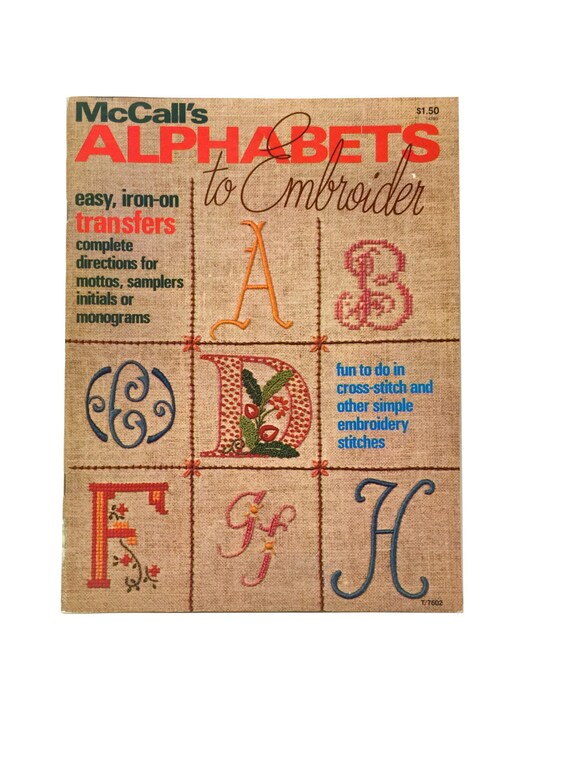 iron on alphabet embroidery transfers