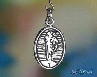 Sterling Silver Old Faithful Charm Yellowstone National Park Solid 925