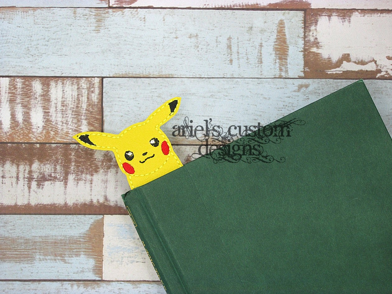 Pokemon Pikachu Bookmark