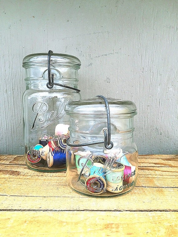 Mason Jar Vintage Ball Eclipse Wide Mouth Mason Jar Clear
