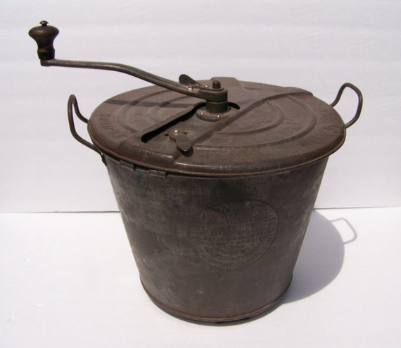 Antique Bread Maker.1904.Antique Metal Bread Maker.Farmhouse