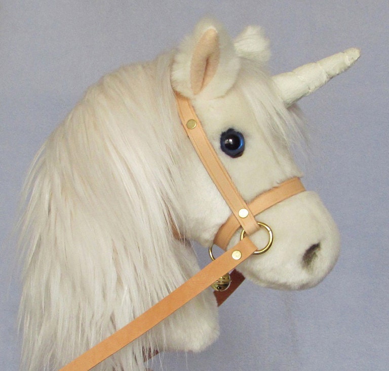 Child's Hobby horse unicorn stick horse. Top quality
