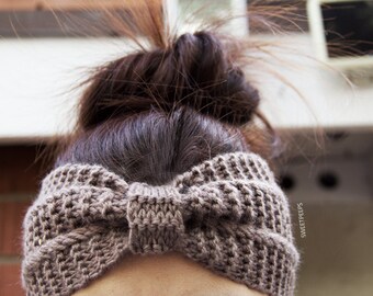 Knit Turban Headband, Knit Headband, Knit Beanie, Turban, Cute Turban Headband, Ear Warmer, Winter Hairband, Fast Shipping
