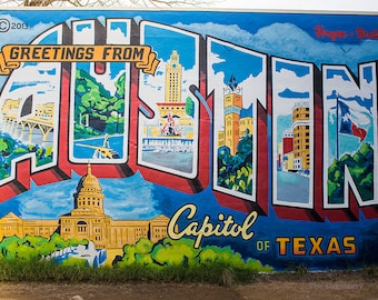 Austin Wall Art austin art | etsy Austin Wall Art austin art | etsy