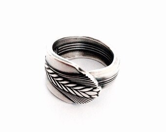 Spoon Ring Circa 1939 - Silverware Jewelry