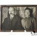 Vintage Framed Early 1900’s Photo of a Mature Couple, Late Victorian Era Photo, Nostalgic Home Décor, Shabby Wall Decor