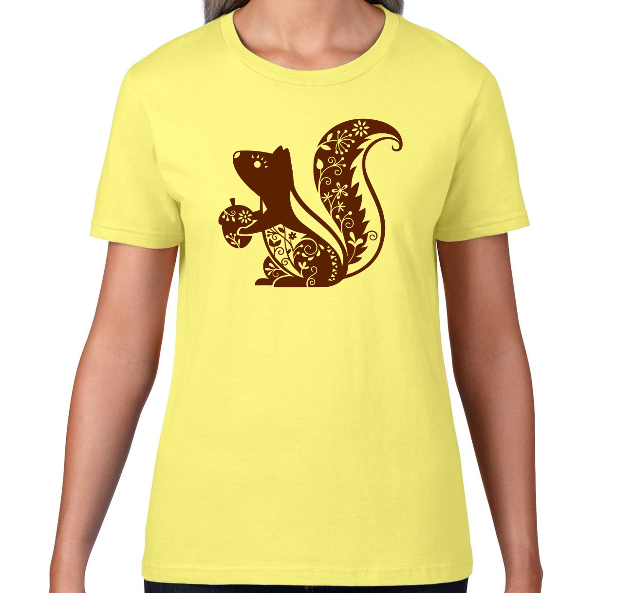 christmas squirrel t shirt