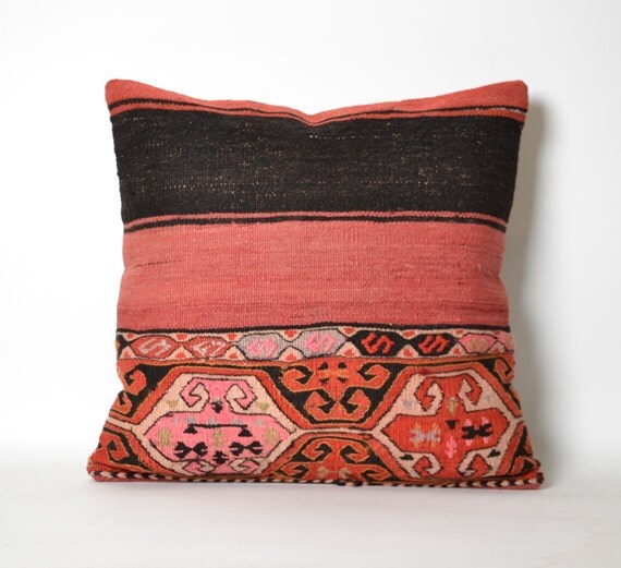 kilim pillow tribal pillow boho pillow decorative pillow