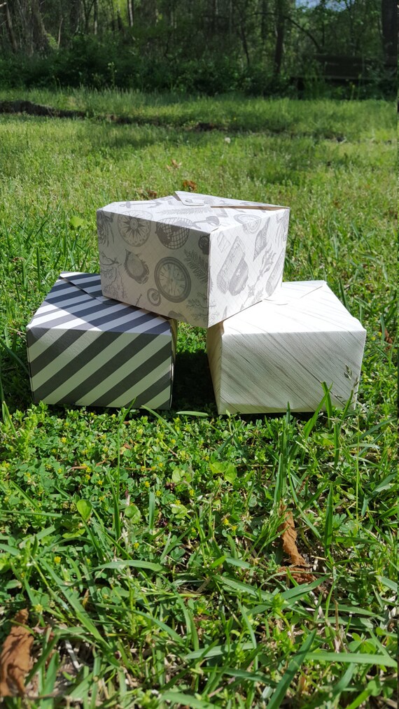 Cardstock Gift Boxes Party Favor Gift Boxes by craftingwithv