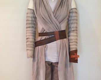 Custom Rey Star Wars The Force Awakens Belt & Cuff Costume Accessories