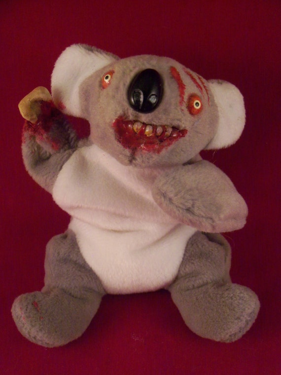 zombie bear plush