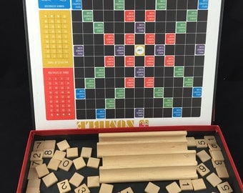 Vintage Numble Game From Selchow and Righter, 1968