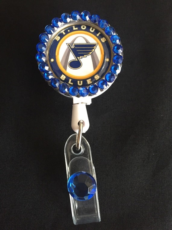 St Louis Blues Retractable Badge Holder