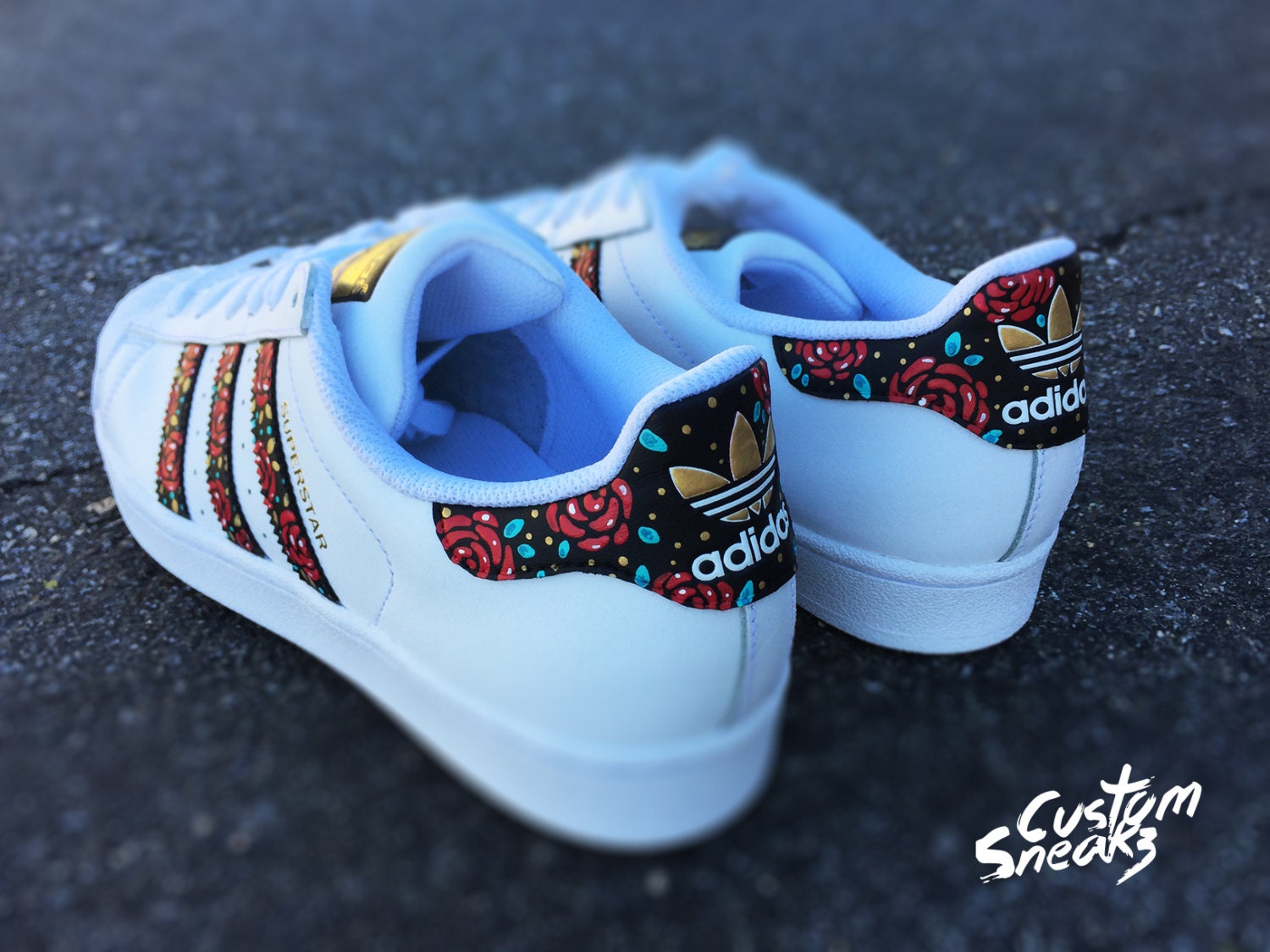 ADIDAS Superstar 360 floral print trainers 6 months 5 years 