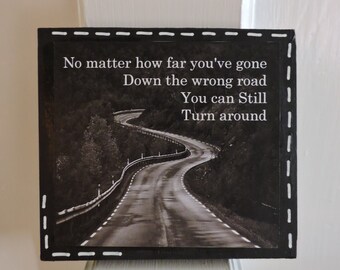 AA Gift | Rehab Support Gift | Rehab Sign | Sobriety Gift | Alcohol Recovery | Substance Abuse | Recovery Gift | Inspirational Wood Sign |
