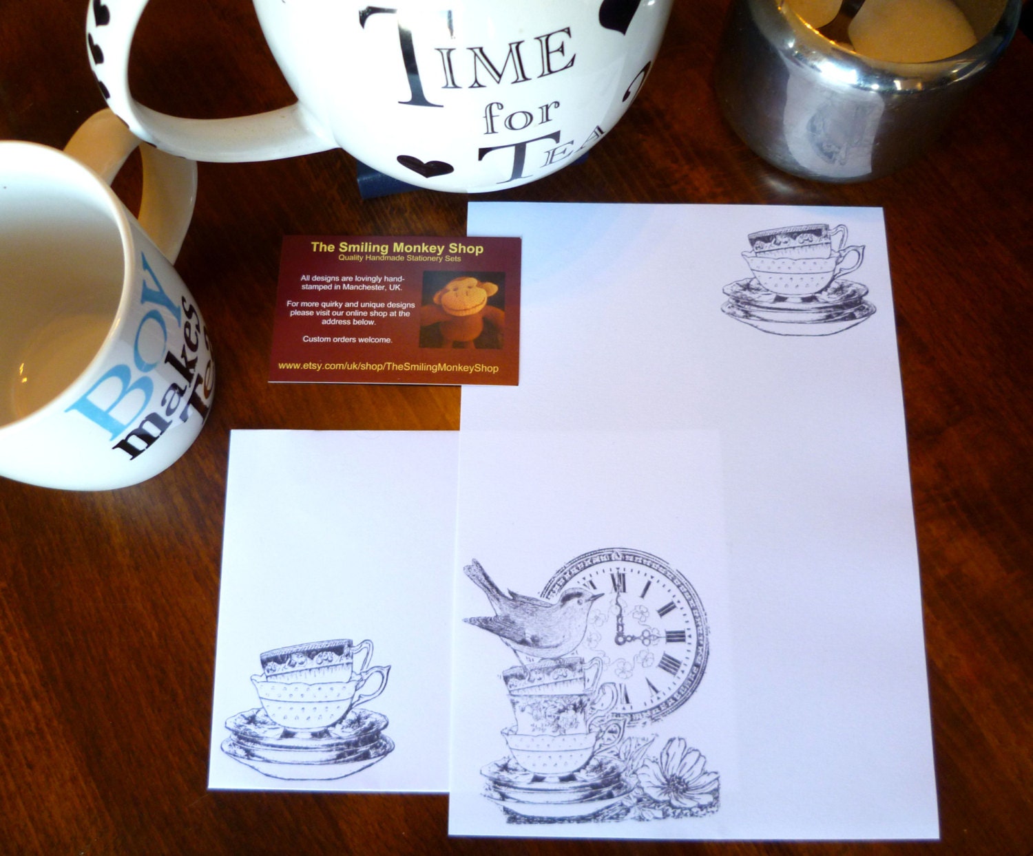 Time for Tea Stationery Set Afternoon Tea Writing Paper with