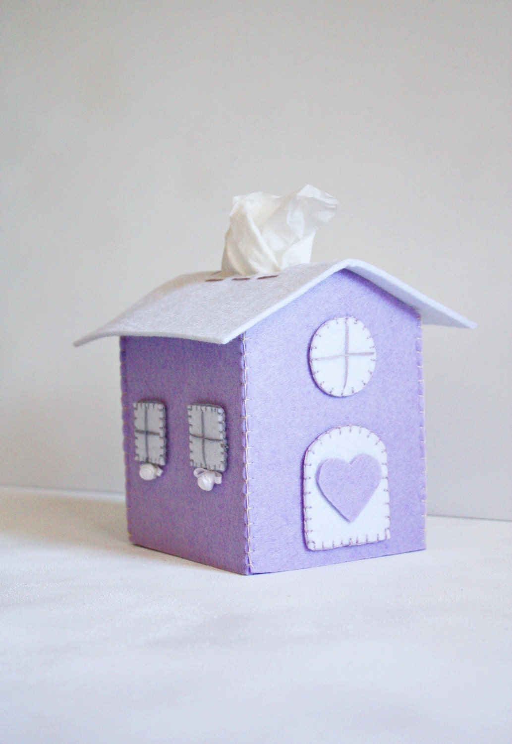 Felt Tissue Cover Felt House Kleenex Cover Tissue Cover Box