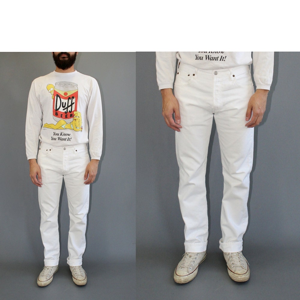 levis 501 optic white