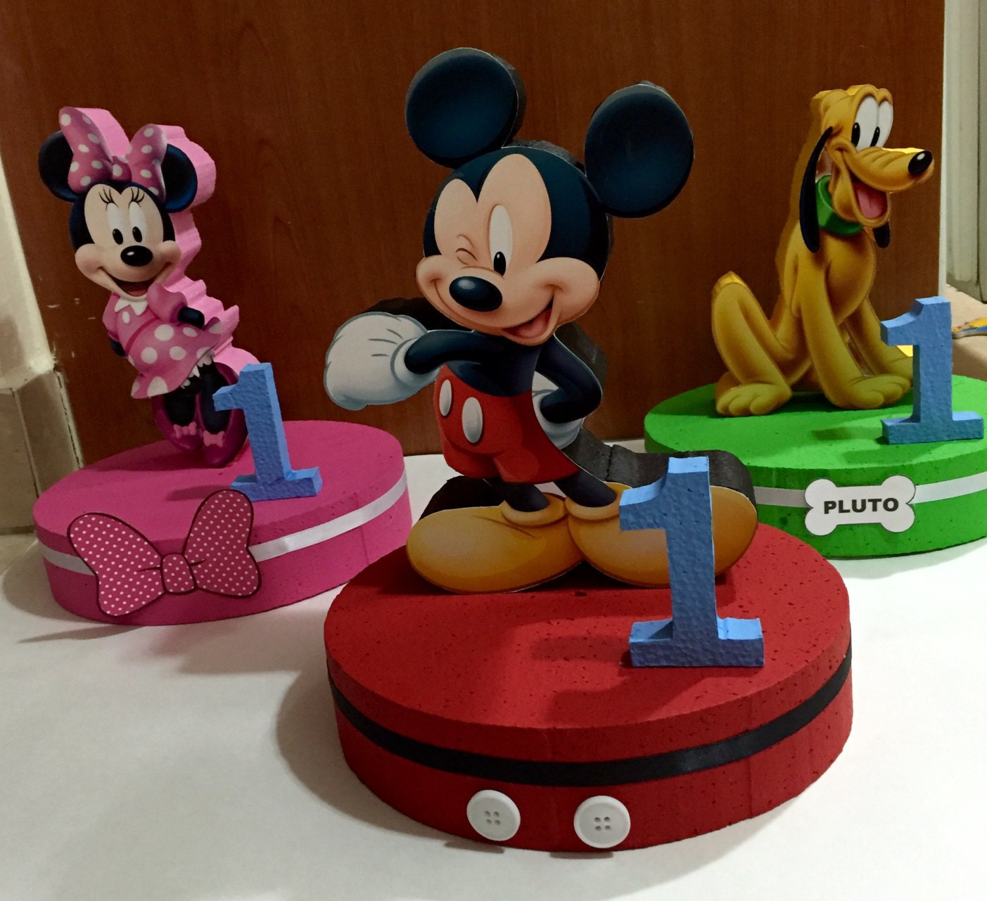 Mickey Mouse Centerpieces
 Mickey Mouse Clubhouse Centerpieces