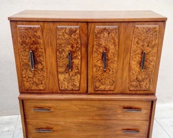 Dresser,Mid Century Dresser,Mid Century Modern Dresser,Danish Modern,MCM Dresser,Armoire,Tallboy Dresser,Tallboy,Chest of Drawers,Tall Chest