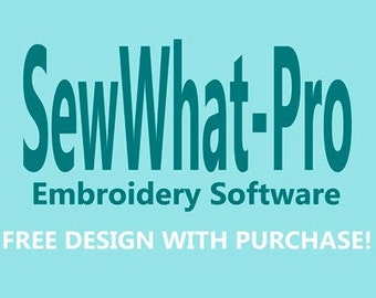 FREE DESIGN - SewWhat-Pro Embroidery Software - Sew What Pro - Embroidery Editing - Embroidery Software - Digitizing