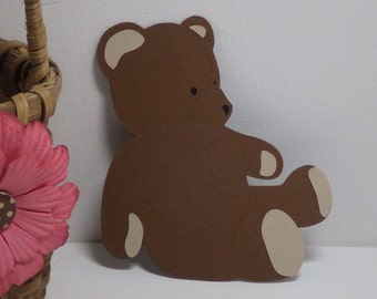 BABY BIB die cuts scrapbook cards