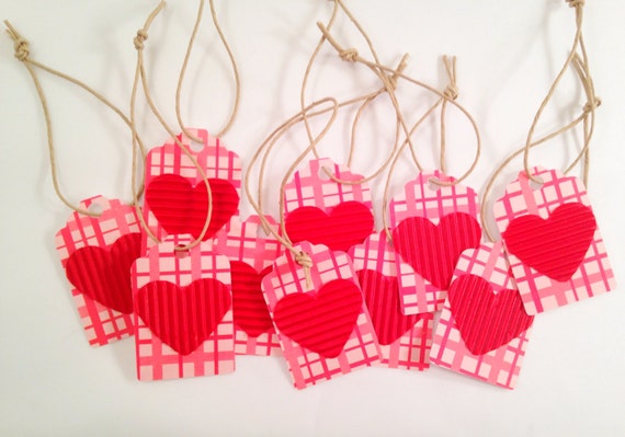 Items similar to Valentine's Day Gift Tags #1 on Etsy