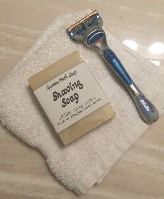 Men's Best Homemade Natural Shaving Soap Bar