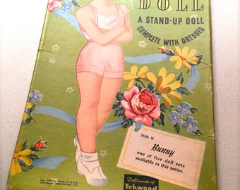 Unique vintage paper doll related items | Etsy