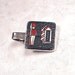 Vintage Tie Clip, British Royal Guard, Silver Tone, Black Tie Clip, Solider Tie Clasp, Square Tie Clip, Mens Formal, Skinny Tie Jewelry