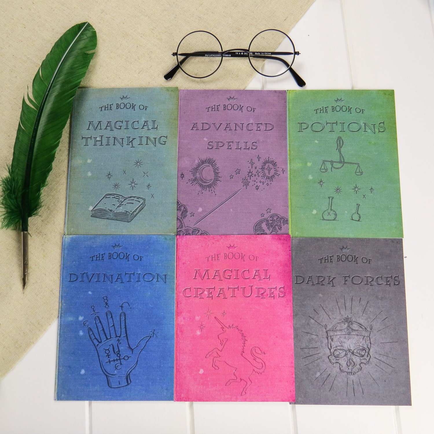 Magic Postcards Set of Six Book Postcards Witches