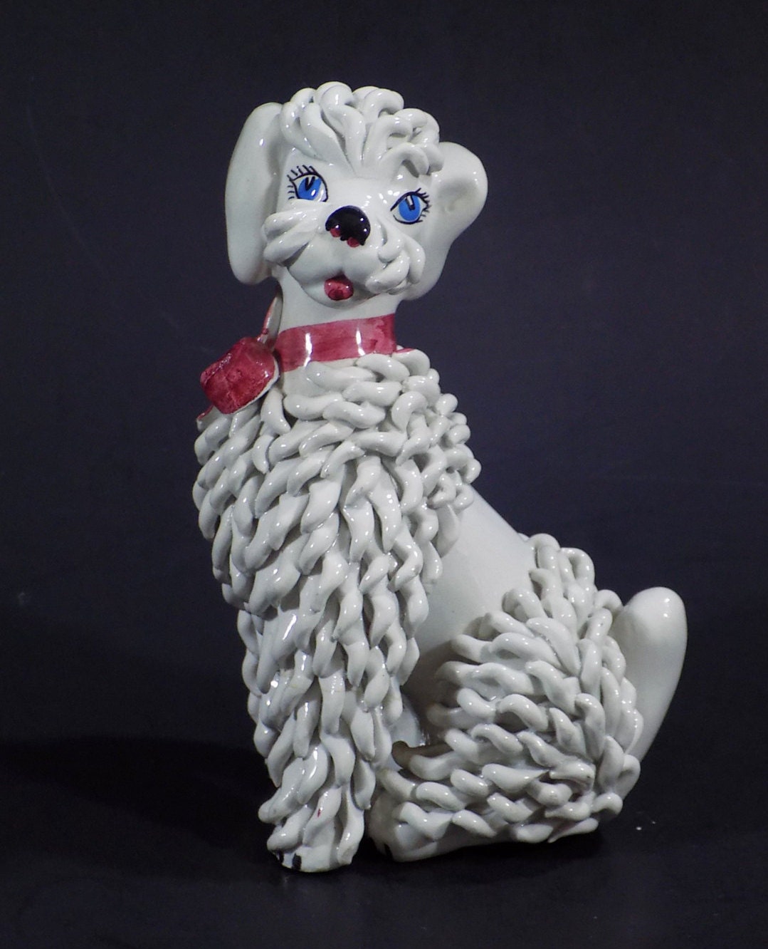 Vintage Italian Spaghetti Poodle Figurine 6