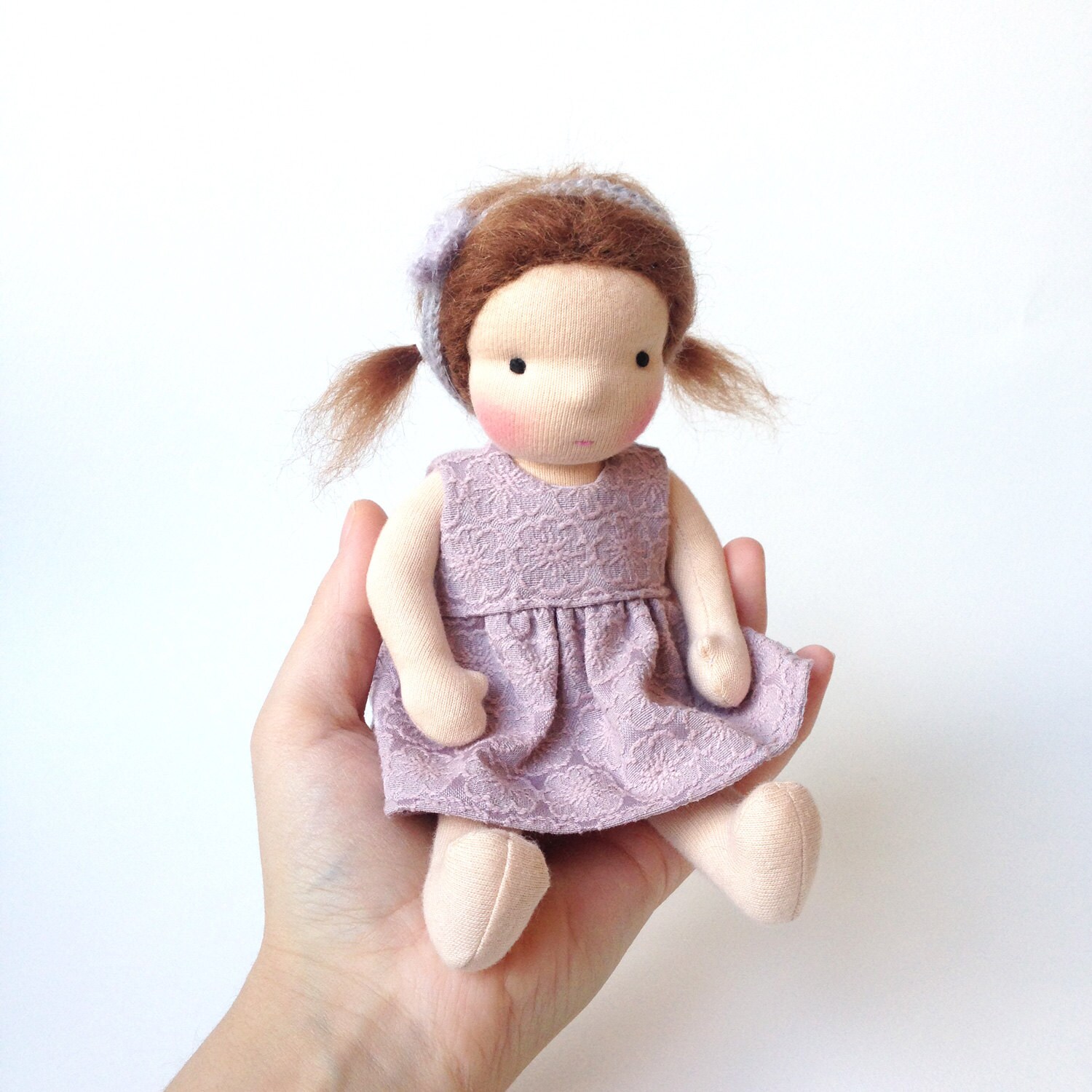 small waldorf doll