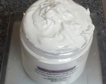 Whipped Body Butter/ Amazing Amber / Lauren’s Beauteous Body Butters/ All Natural Whipped Body Butter/ Skin Loving Butter/ 8 oz Body Butter